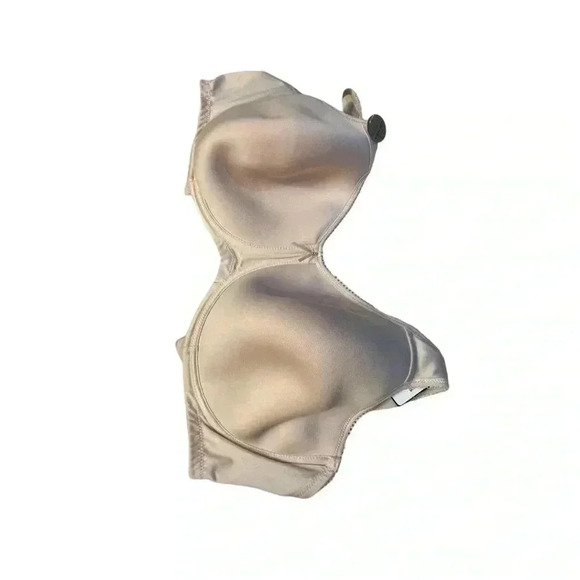 Wacoal 853192 Nude/Beige Basic Beauty Spacer Underwire T-Shirt Bra NWT 46DD - Picture 2 of 6